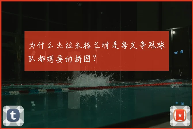 为什么杰拉米格兰特是每支争冠球队都想要的拼图？